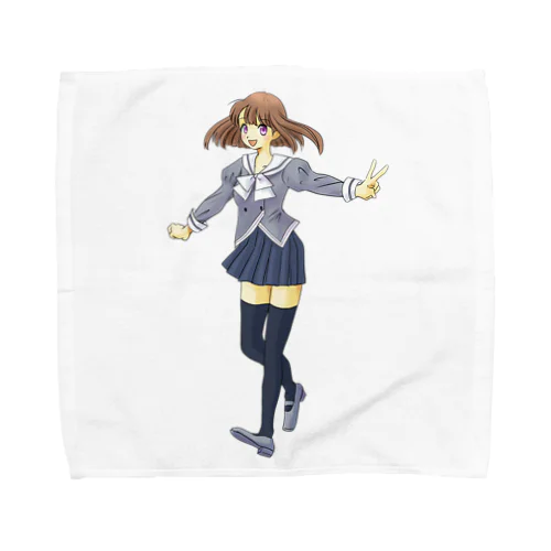 セーラー服の女の子 Towel Handkerchief