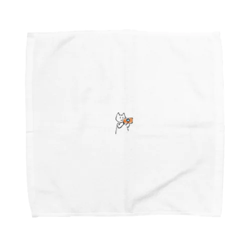 カメラニャン Towel Handkerchief