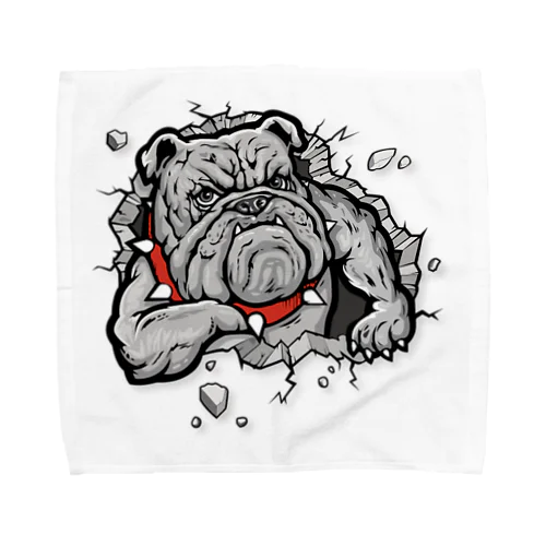 この犬いかついながらも！ダンディー Towel Handkerchief