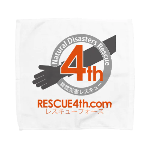 自然災害レスキュー　RESCUE4th Towel Handkerchief