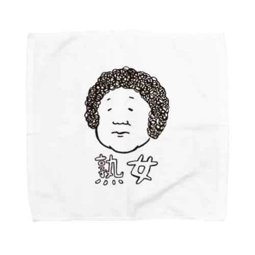 熟女(白字) Towel Handkerchief