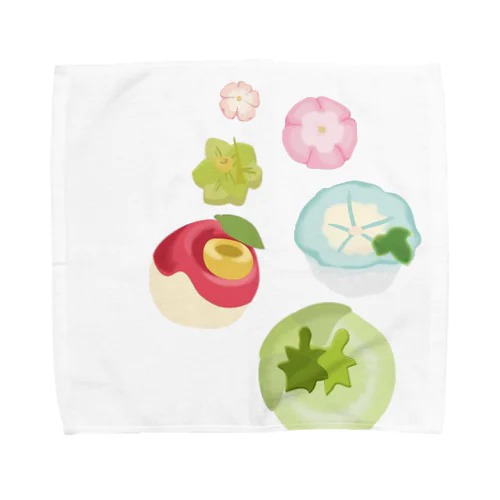 可愛い和菓子 Towel Handkerchief