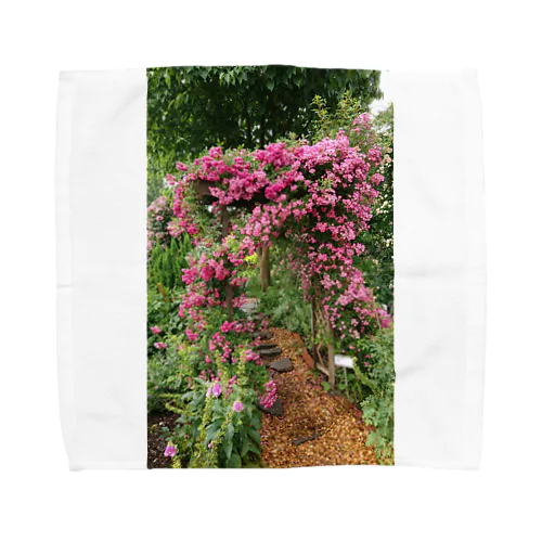 secret rose garden Towel Handkerchief