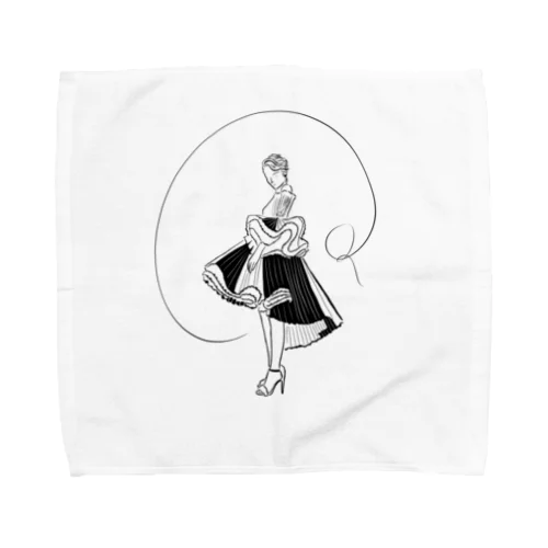 SOO_I'm...lady2 Towel Handkerchief