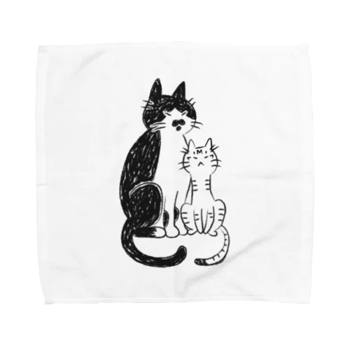 なかよし猫 Towel Handkerchief