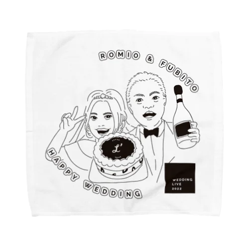 WEDDING LIVE 2022 Towel Handkerchief