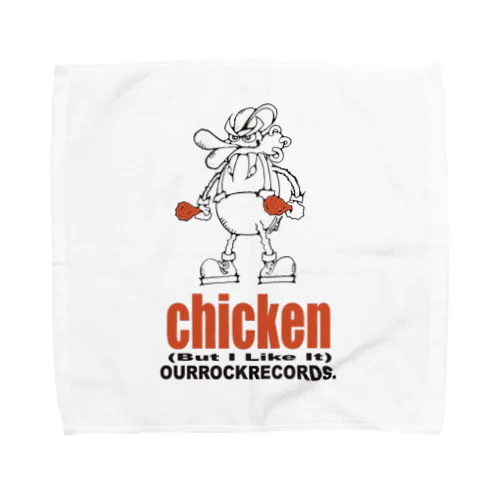 ourrockrecords@chicken Towel Handkerchief