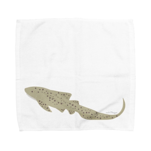 ひょっこりトラフザメさん Towel Handkerchief
