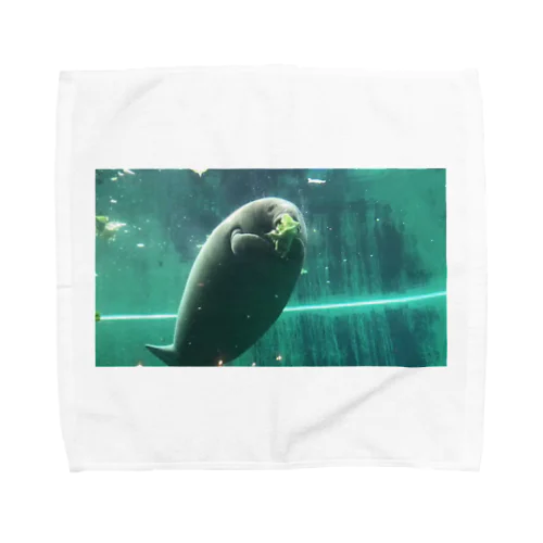 マナティ 海の生き物  Towel Handkerchief