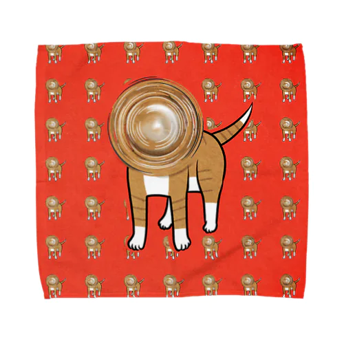 猫ドリル Towel Handkerchief