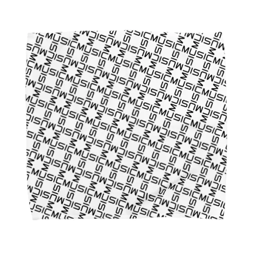 MUSIC GRID Towel Handkerchief