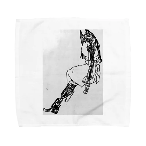 Artificial limb 〜stylish girl〜 Towel Handkerchief