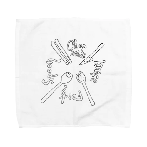 おなかがすいたよ Towel Handkerchief