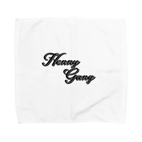 hennygang ロゴ Towel Handkerchief
