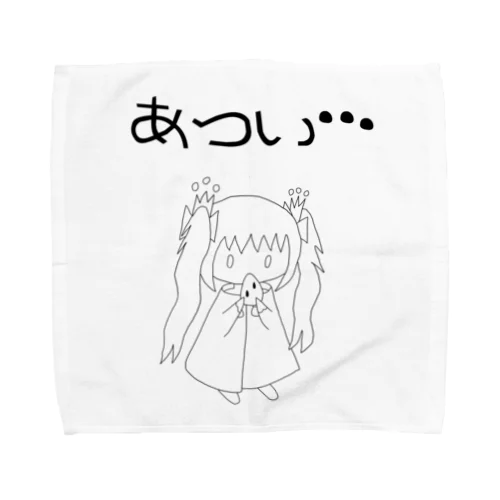 ゆるゆるゆぅちゃん すいかおいしいね Towel Handkerchief