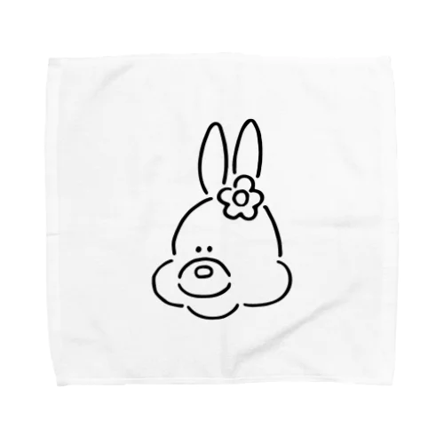 うさぎ(おんなのこ) Towel Handkerchief