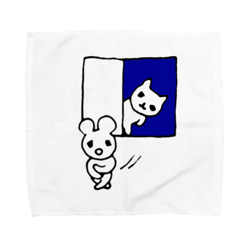 おのぞきマウス Towel Handkerchief