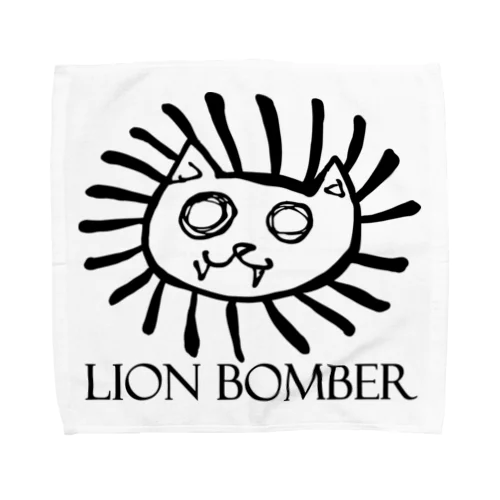 LION BOMBER タオルハンカチ