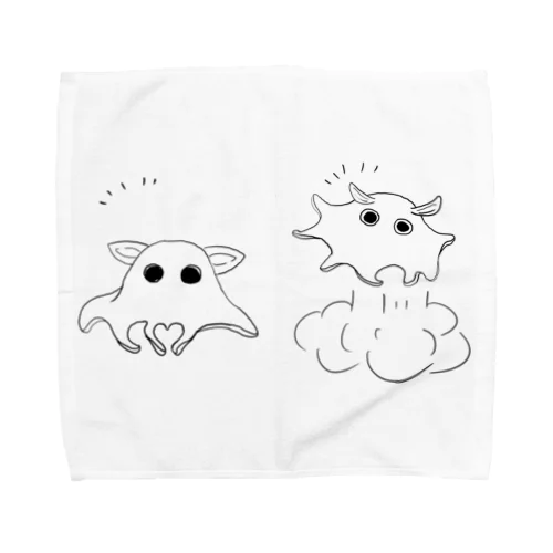 メンダコ２ Towel Handkerchief