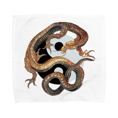 タオ北斎龍 Towel Handkerchief