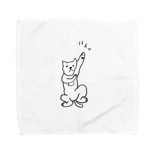 ハイッ猫 Towel Handkerchief