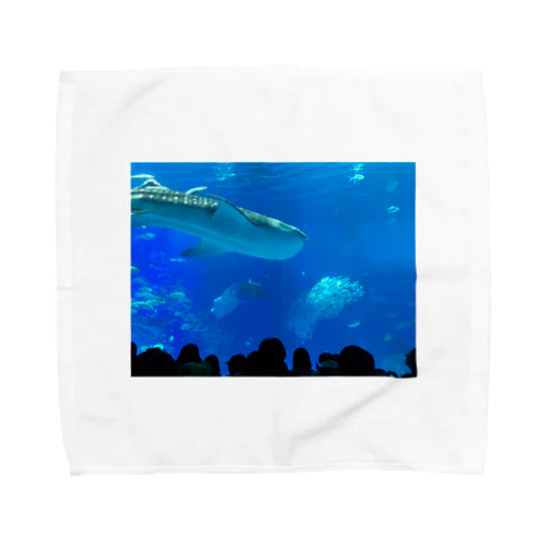 ジンベイザメの写真 Towel Handkerchief