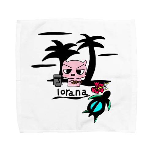 トントン子ブタ Towel Handkerchief