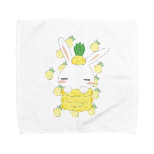 【うさだじょ】パイン Towel Handkerchief