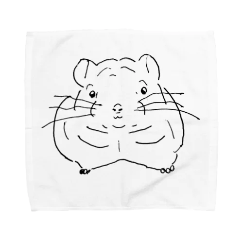 チンチラ・ザ・リアル Towel Handkerchief