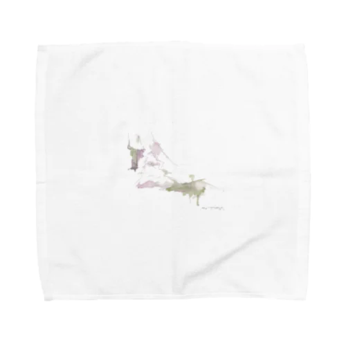 水彩抽象画Tシャツ Towel Handkerchief