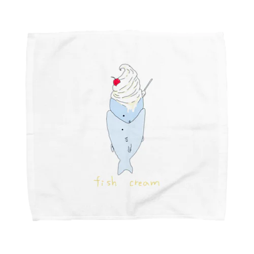 フィッシュソフトくん (さかな) Towel Handkerchief