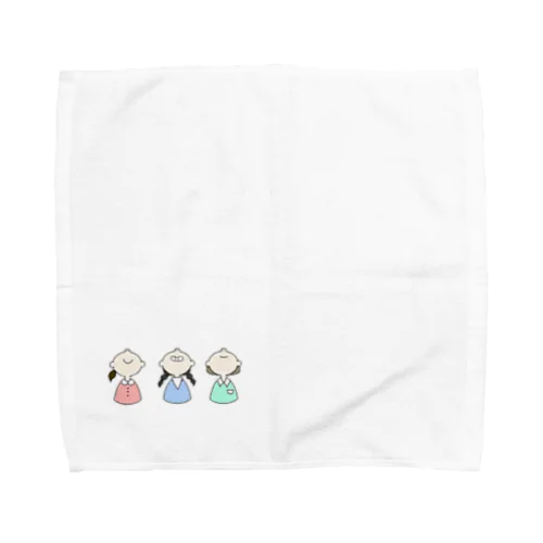 女の子 Towel Handkerchief