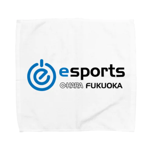 eスポーツ大原福岡　横ロゴ Towel Handkerchief