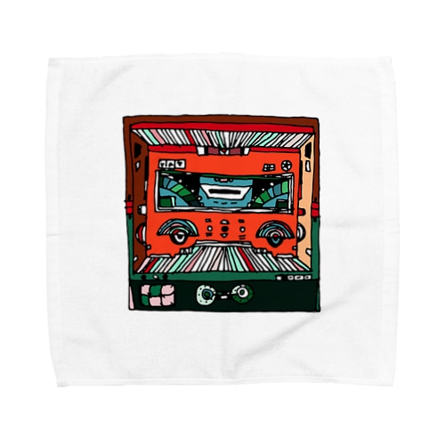 ポータブルカセットプレーヤー(色) Towel Handkerchief