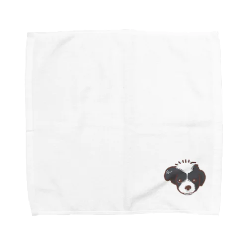 幼少期の愛犬2 Towel Handkerchief
