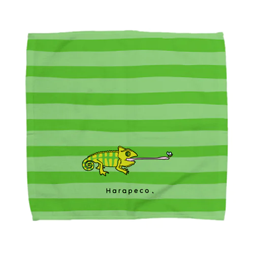 Harapeco.Chameleon Towel Handkerchief