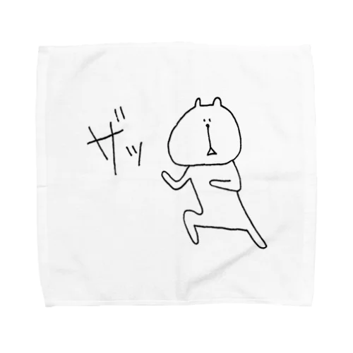 ネコＡ が あらわれた！ Towel Handkerchief