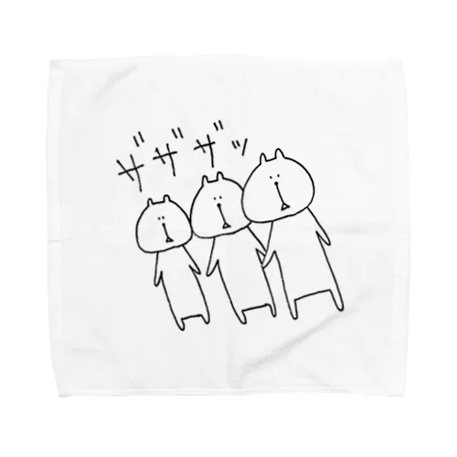 ネコＡ・Ｂ・C が あらわれた！ Towel Handkerchief