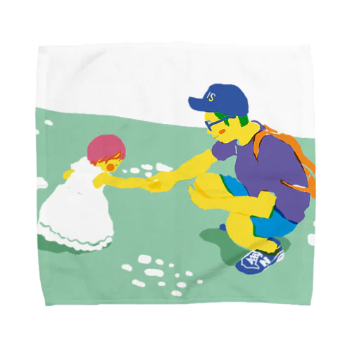 お花摘み Towel Handkerchief