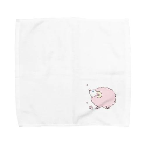 桜ひつじ Towel Handkerchief