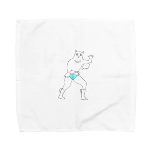 フクロウっぽい怪人 Towel Handkerchief