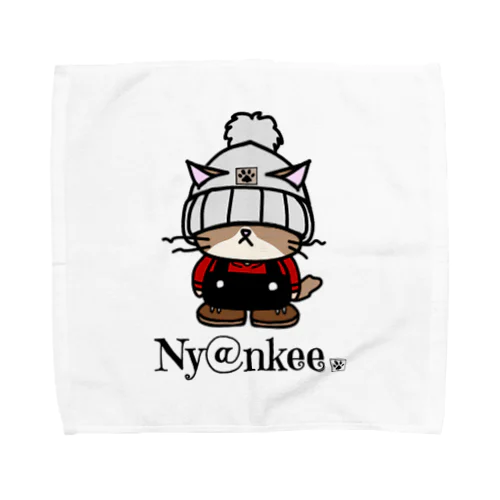 ニット帽のあいつ (Ny@nkee) Towel Handkerchief