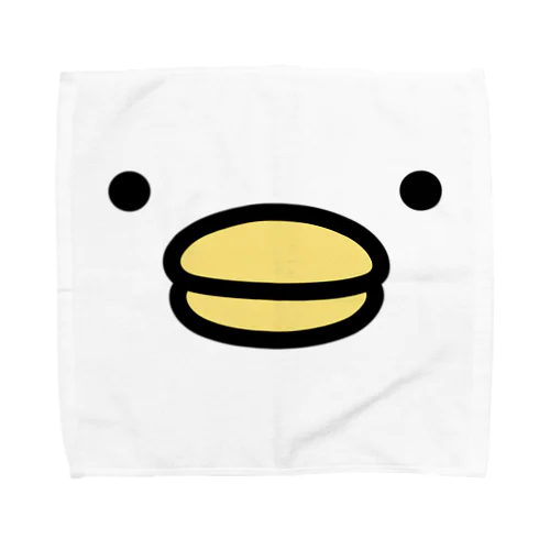 うるせぇトリ(顔のドアップ） Towel Handkerchief