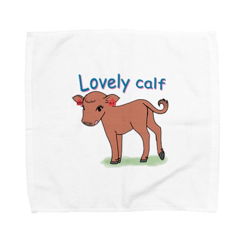Lovely Calf Towel Handkerchief