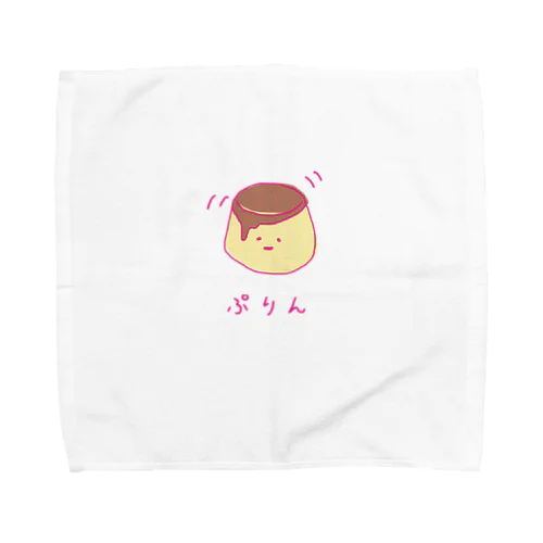 ぷりん。 Towel Handkerchief