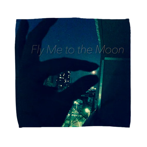 FLY ME TO THE MOON タオルハンカチ