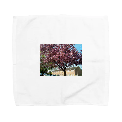 イギリスの桜 Towel Handkerchief