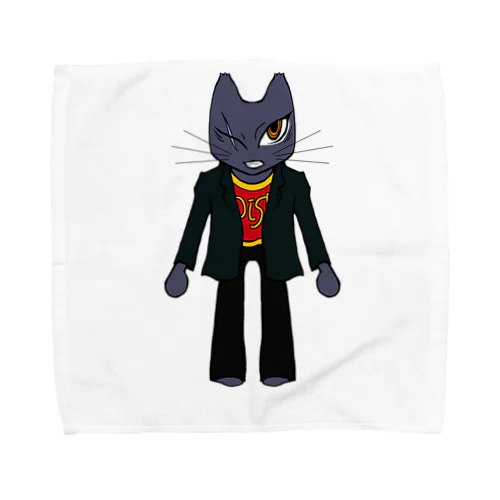 HumanCat<独眼>(透過ver.) Towel Handkerchief