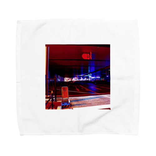 大阪のバスターミナル Towel Handkerchief