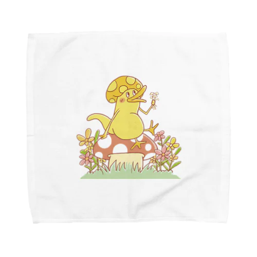 キノコだばしくん Towel Handkerchief